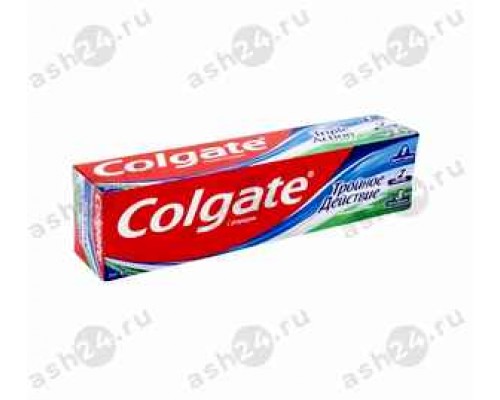 Зубная паста COLGATE тройное действие натуральная мята 77г