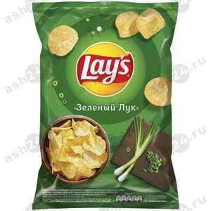 Чипсы LAYS зеленый лук 150г