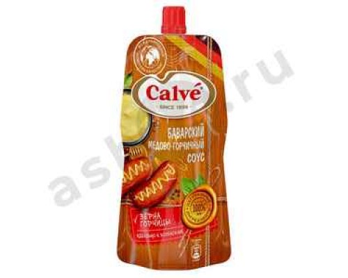 Бакалея Соус CALVE баварский медово-горчичный 230г м/у