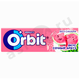Сладости Жевательная резинка ОРБИТ сочный арбуз