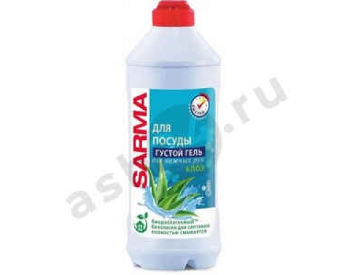 Моющее для посуды SARMA алоэ 500мл