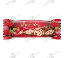 Рулет BAMBOLEO клубника 145г