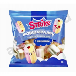 Сладости Маршмеллоу STRIKE черника дыня 90г