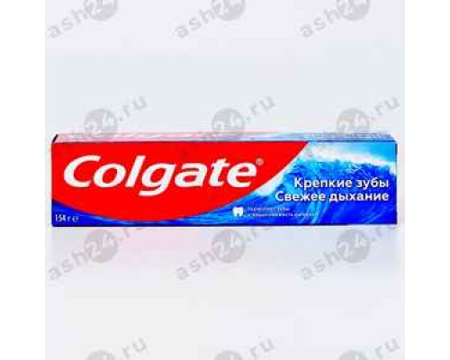 Зубная паста COLGATE крепкие зубы свежее дыхание 154г