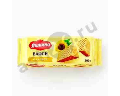 Сладости Вафли ЯШКИНО халва 300г