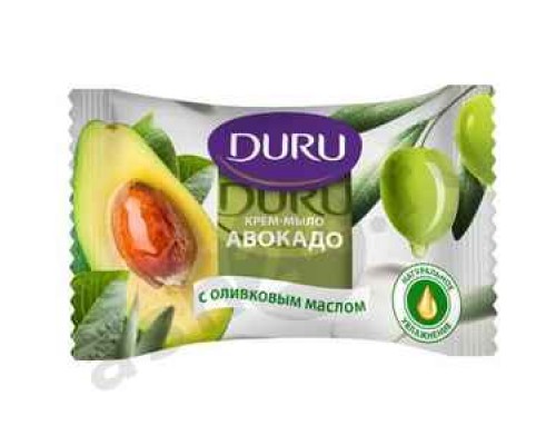 Крем-мыло DURU авокадо с оливковым маслом 80г