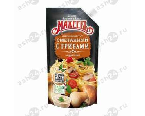 Бакалея Соус МАХЕЕВЪ сметанный с грибами 230г м/у