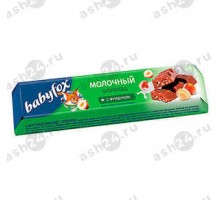Батончик BABYFOX молочный с фундуком 45г