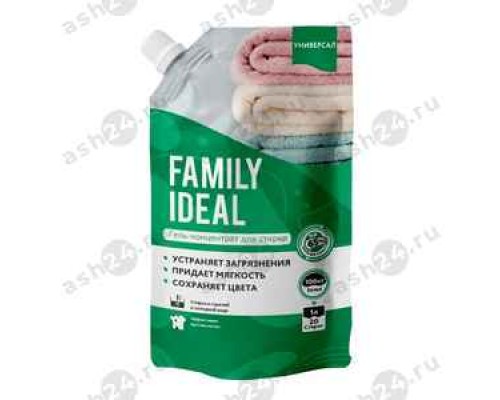 Гель для стирки FAMILY IDEAL универсал 1л