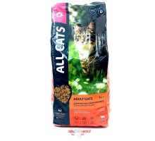 Корм для кошек ALL CATS с говядиной и овощами 2,4кг
