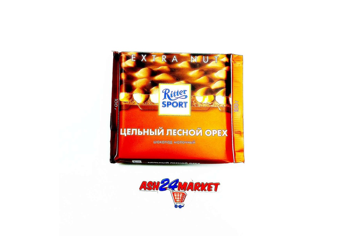 Шоколад ritter sport цельный лесной орех