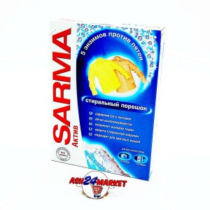 Стиральный порошок SARMA горная свежесть для всех типов стирки 400г