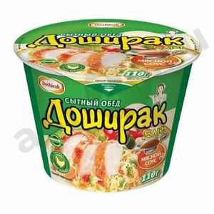 Бакалея Лапша ДОШИРАК курица 110г ведро