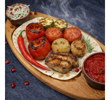 Мангал Шашлык из овощей на мангале (100г)