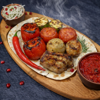 Мангал Шашлык из овощей на мангале (100г)