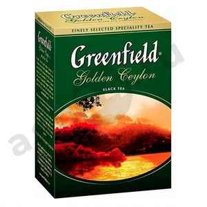 Бакалея Чай GREENFIELD черный листовой 100г