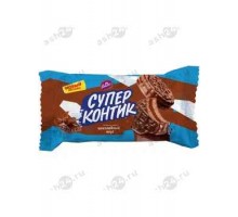 Печенье-сэндвич СУПЕР КОНТИК шоколадный вкус 100г
