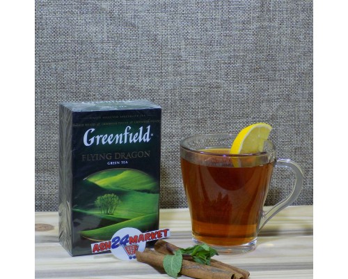 Чай ГРИНФИЛД зеленый листовой 100г