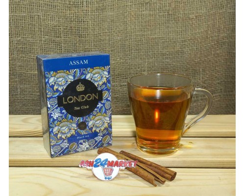 Чай LONDON assam черный среднелист 90г