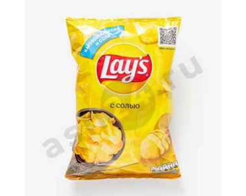 Чипсы LAYS соль 150г