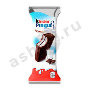Молочные продукты Пирожное KINDER PINGVI бисквитное 30г