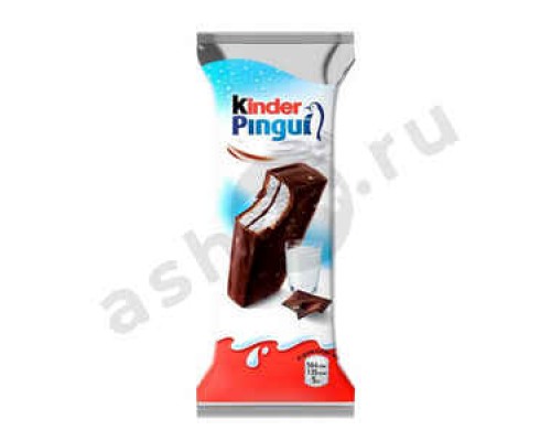Молочные продукты Пирожное KINDER PINGVI бисквитное 30г