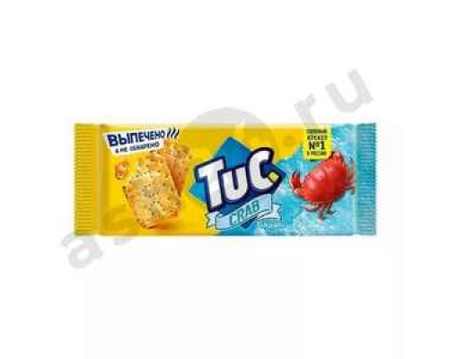 Сладости Крекер ТУК краб 100г