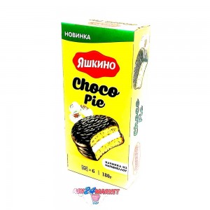 Печенье ЯШКИНО Choco Pie маршмеллоу 180г