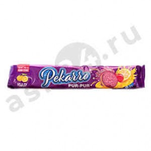 Печенье сахарное PEKARRO вишня-юдзу с взрывной карамелью 95г