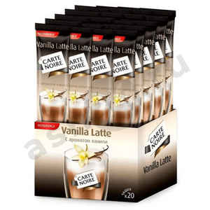 Бакалея Кофе CARTE NOIRE vanila latte 20 стиков