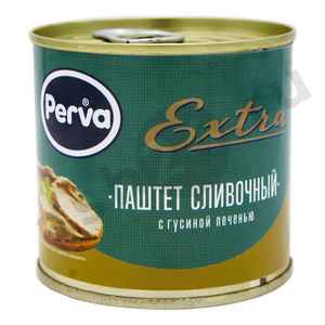 Бакалея Консервы Паштет PERVA гусиная печень 250г ж/б