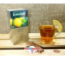 Чай ГРИНФИЛД черный байховый с ароматом лимона 25пак