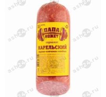 Колбаса ТМ ПАПА МОЖЕТ сервелат карельский 280г (штука)
