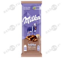 Шоколад МИЛКА бабл капучино 87г