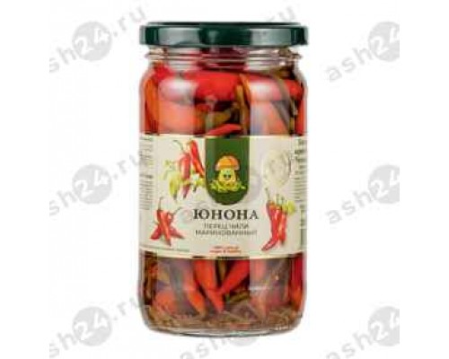 Бакалея Консервы Перец ЮНОНА чили маринованный 330г с/б