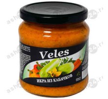 Консервы Икра из кабачков VELES 480г с/б