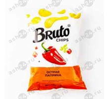 Чипсы BRUTO острая паприка 120г