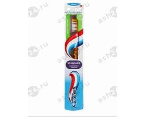 Зубная щетка AQUAFRESH стандарт ср.жест.