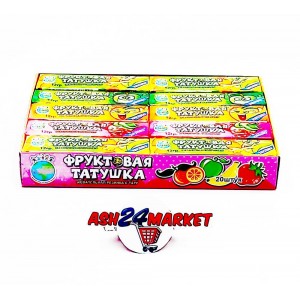 Жевательная резинка ФРУКТОВАЯ ТАТУШКА 12гр