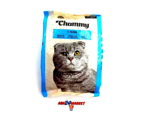 Корм для кошек CHAMMY с рыбой 350г