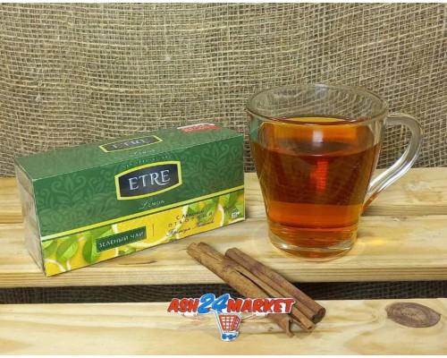 Чай ETRE зеленый лимон 25пак