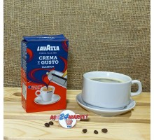 Кофе LAVAZZA крем густо молотый 250г в/у
