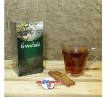Чай ГРИНФИЛД черный с бергамотом 25пак