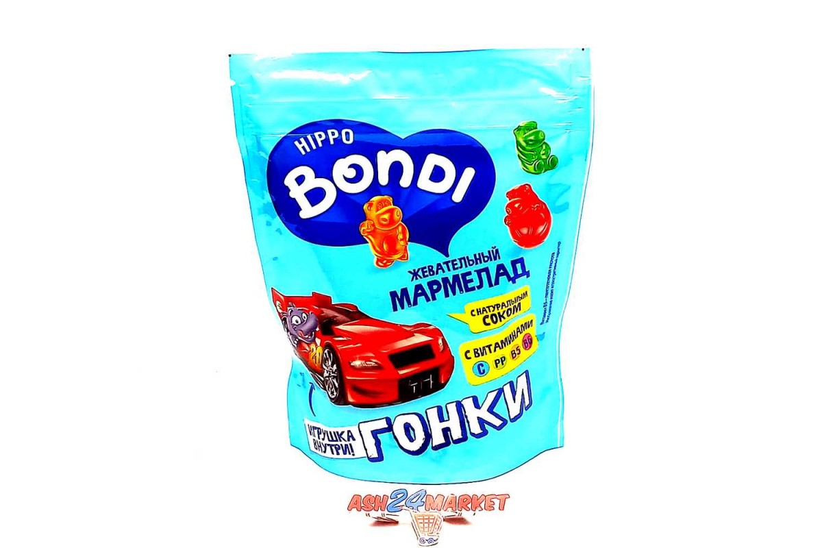 Жевательный мармелад BABY гонки 100г