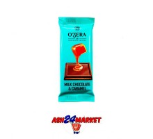 Шоколад O'ZERA молочный и карамель 24г