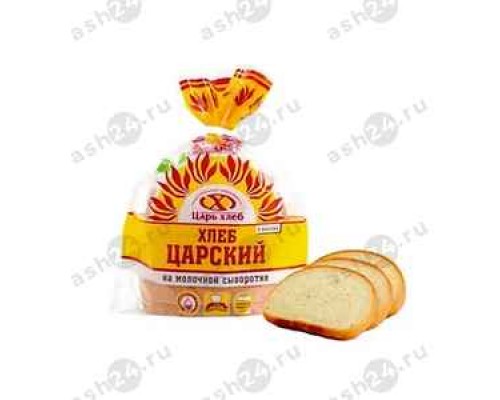 Хлеб ООО ЦАРЬ ХЛЕБ царский нарезка 325г
