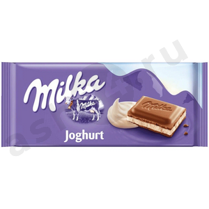 Сладости Шоколад МИЛКА yoghurt 100г