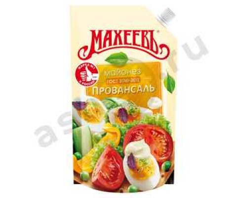 Бакалея Майонез МАХЕЕВЪ провансаль 400г м/у