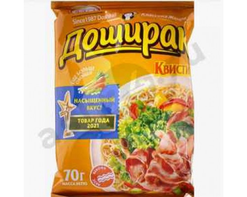 Бакалея Лапша ДОШИРАК бекон 70г м/у