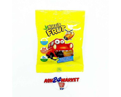 Жевательный мармелад КРУТ ФРУТ малина/гранат 30г